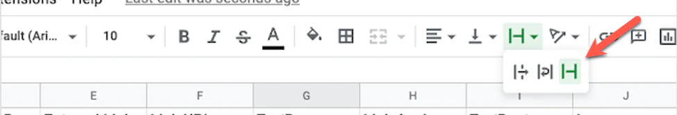 spreadsheet text overflow clip example